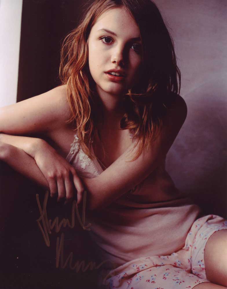 Hannah Murray In Person Autographed Photo