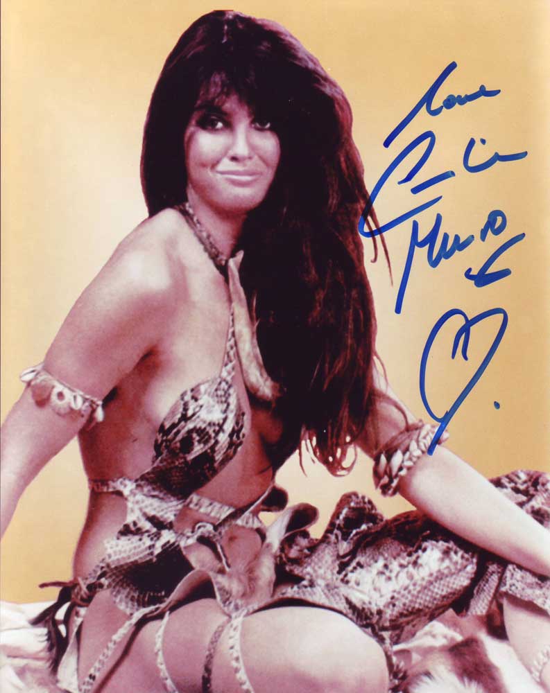 Caroline Munro in-person autographed photo