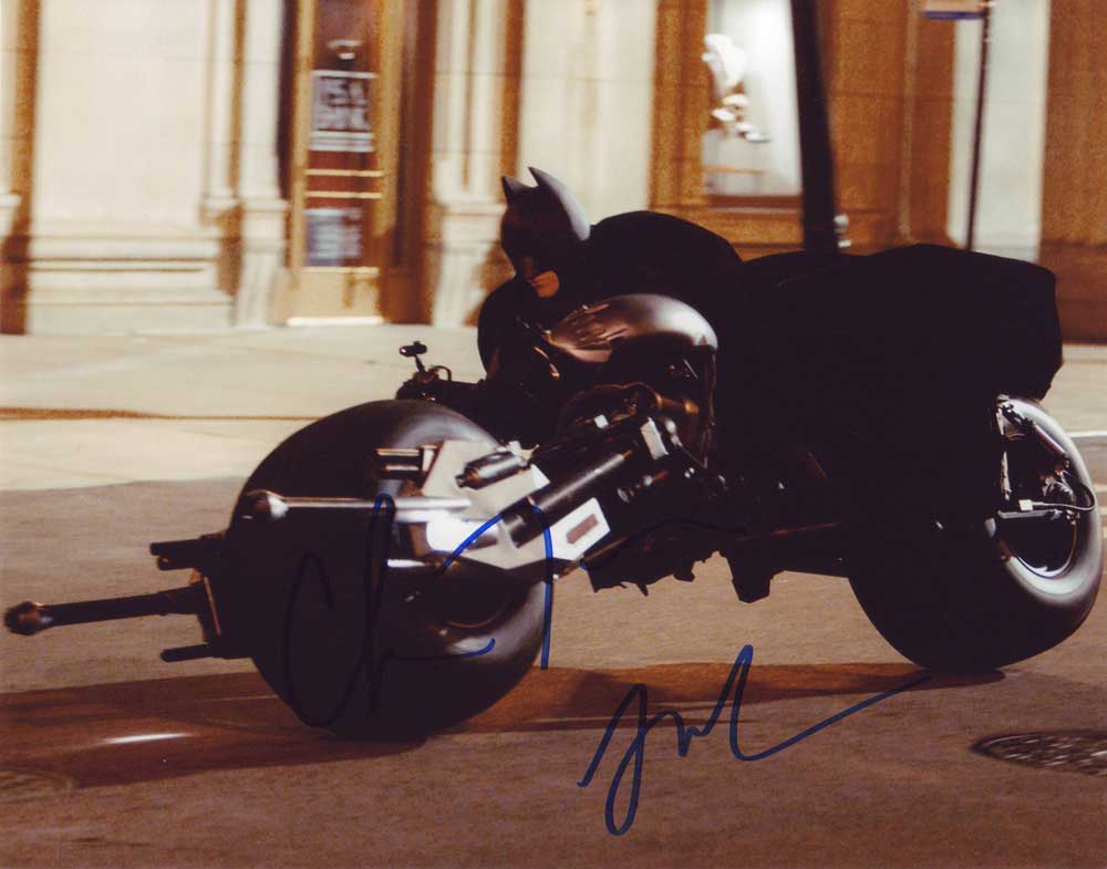 Christian Bale in-person autographed photo