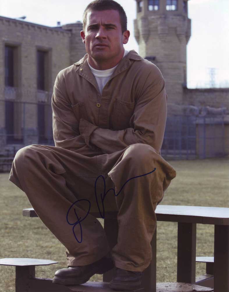 Dominic Purcell in-person autographed photo