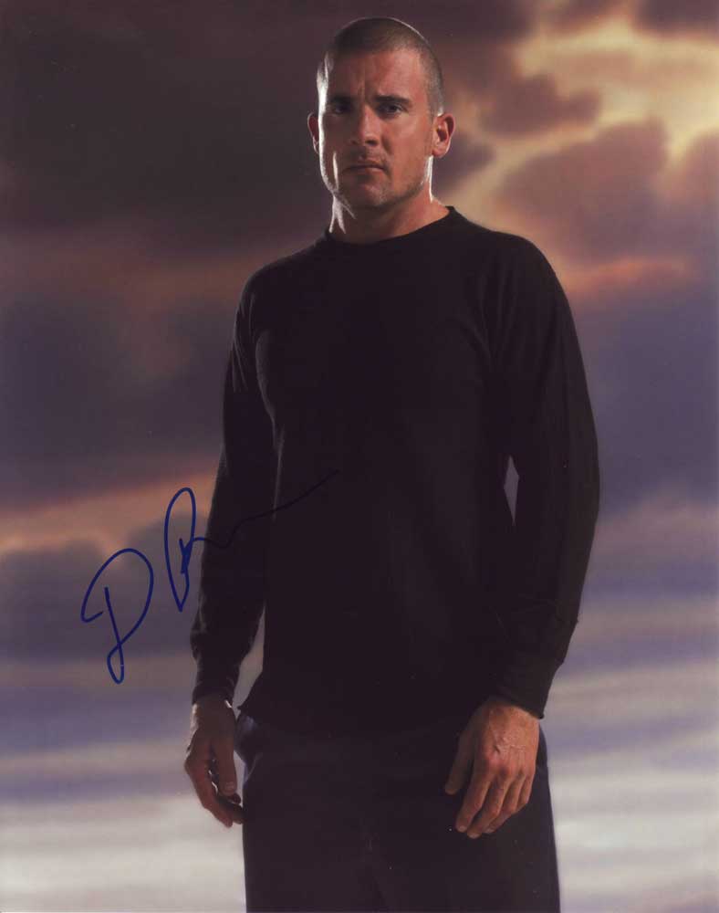 Dominic Purcell in-person autographed photo