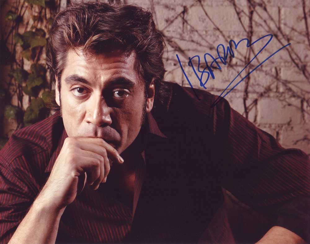 Javier Bardem in-person autographed photo