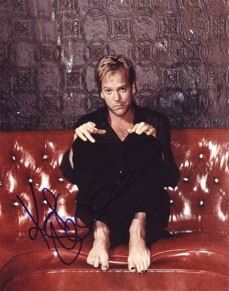 Kiefer Sutherland in-person autographed photo