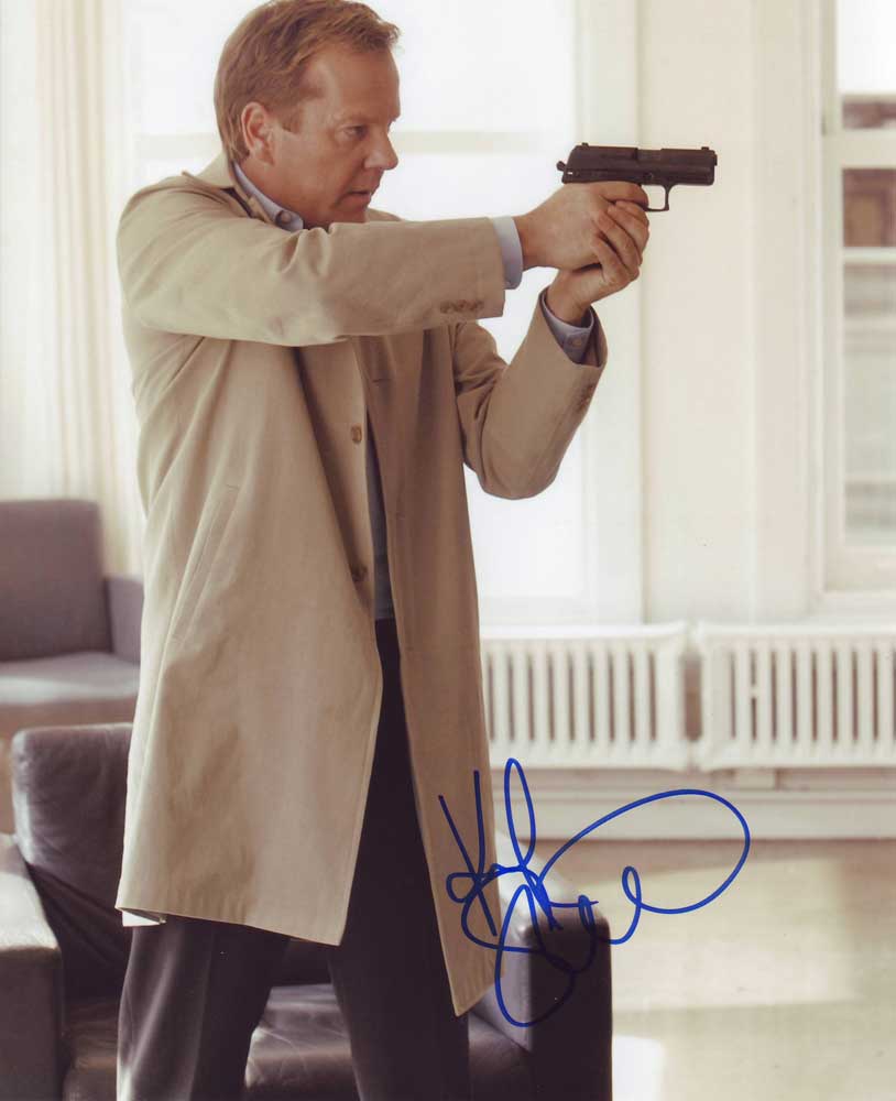 Kiefer Sutherland in-person autographed photo