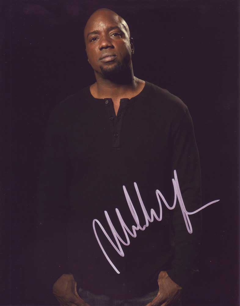 Malik Yoba in-person autographed photo