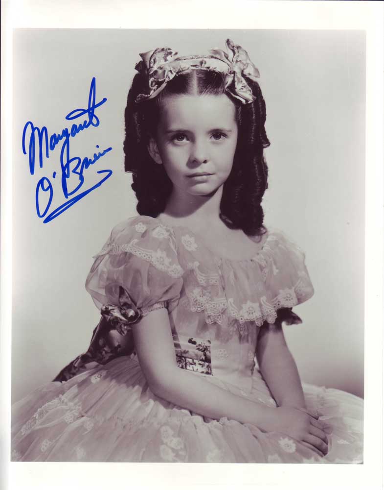 Margaret O'Brien in-person autographed photo