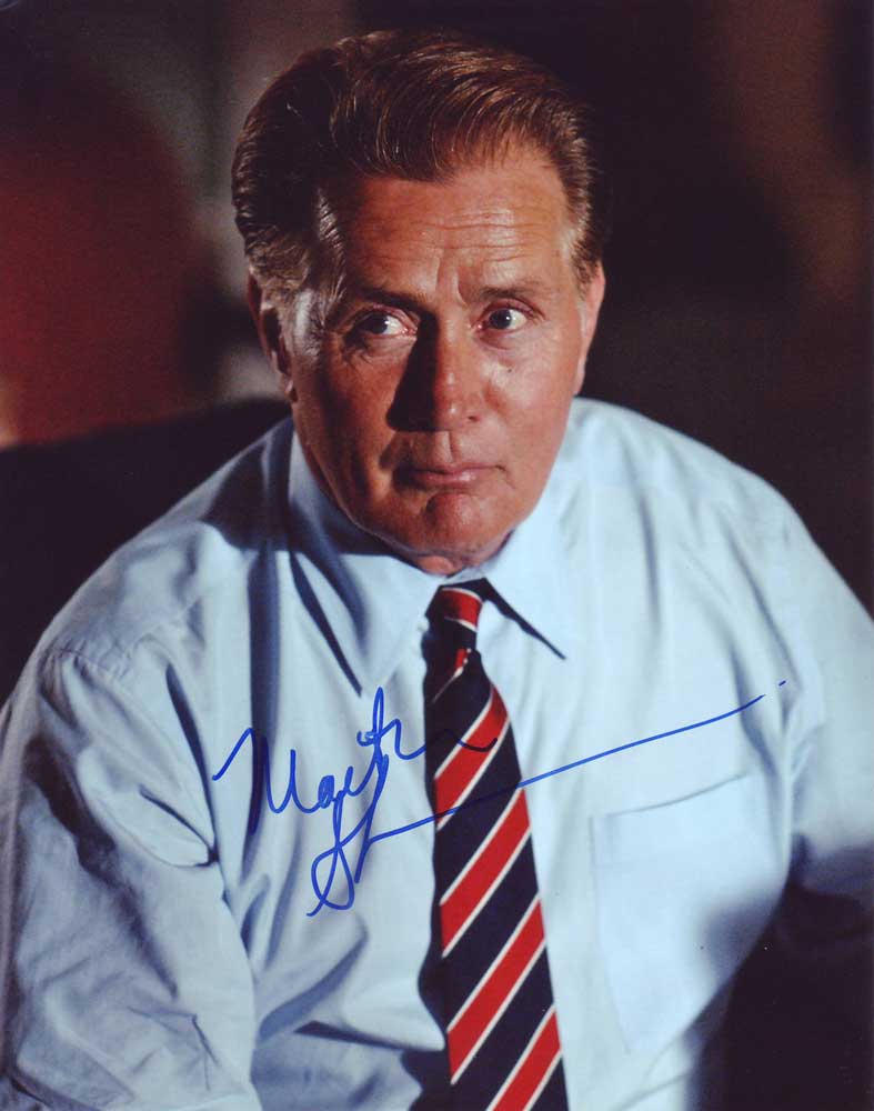 Martin Sheen in-person autographed photo