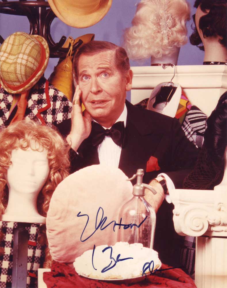 Milton Berle in-person autographed photo