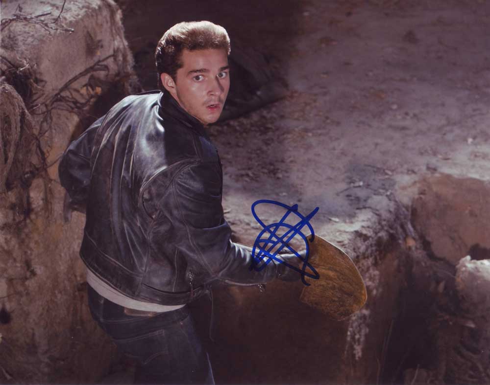 Shia LaBeouf in-person autographed photo