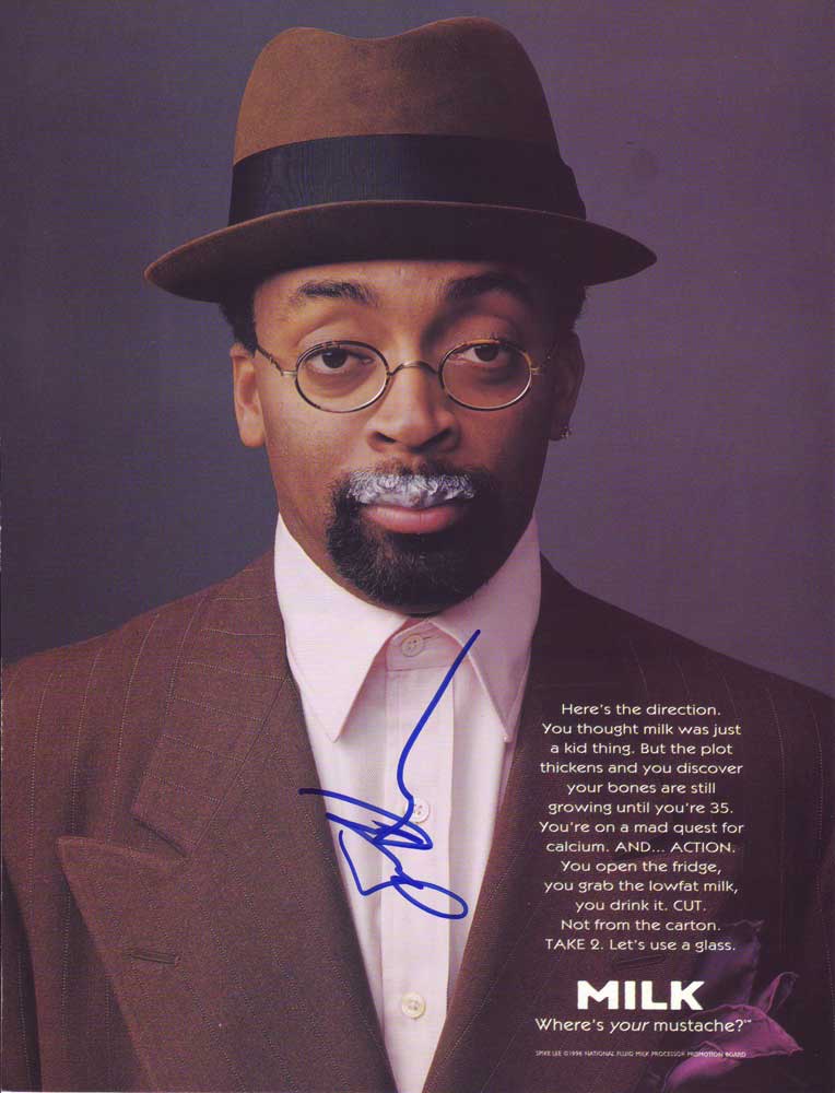 Spike Lee in-person Autographed Magazine Page