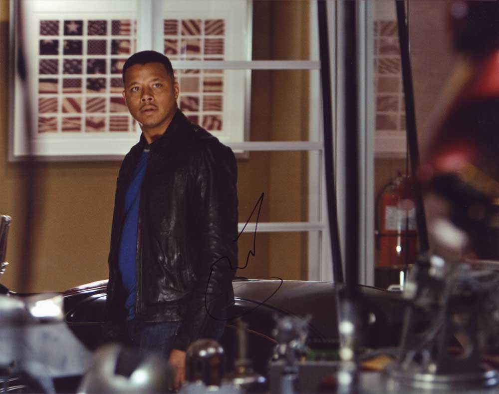 Terrence Howard in-person autographed photo