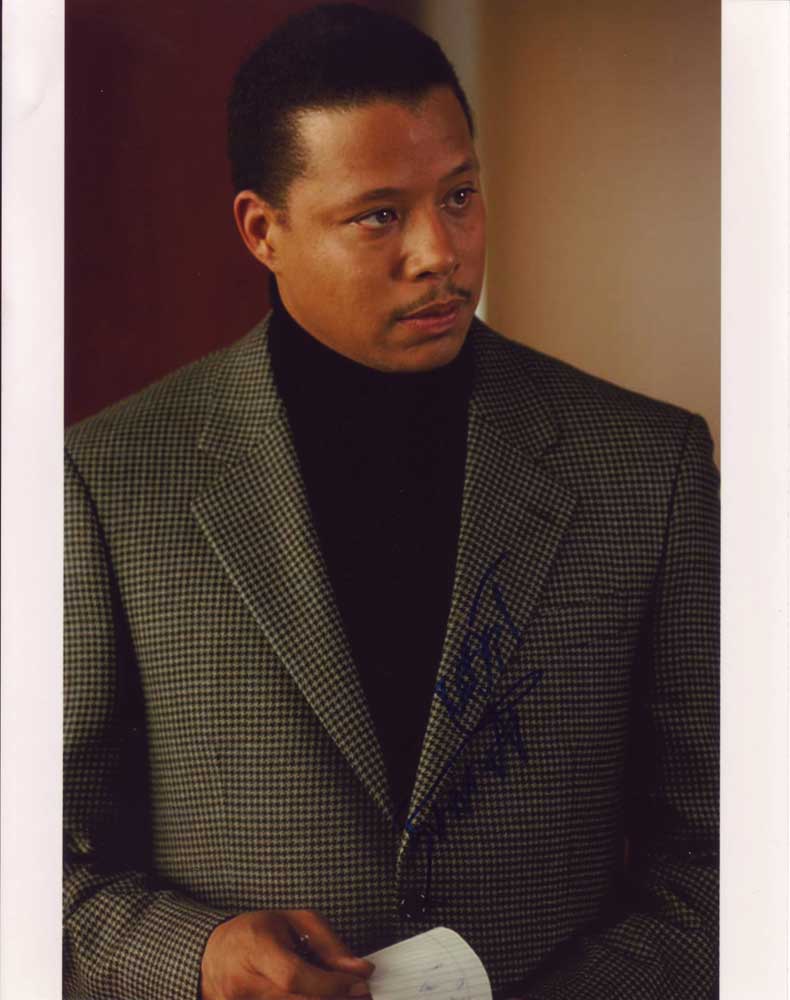 Terrence Howard in-person autographed photo