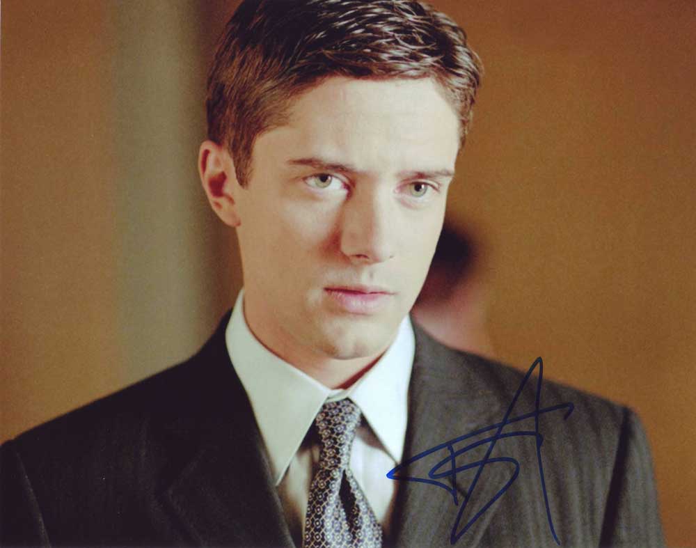 Topher Grace in-person Autographed Photo