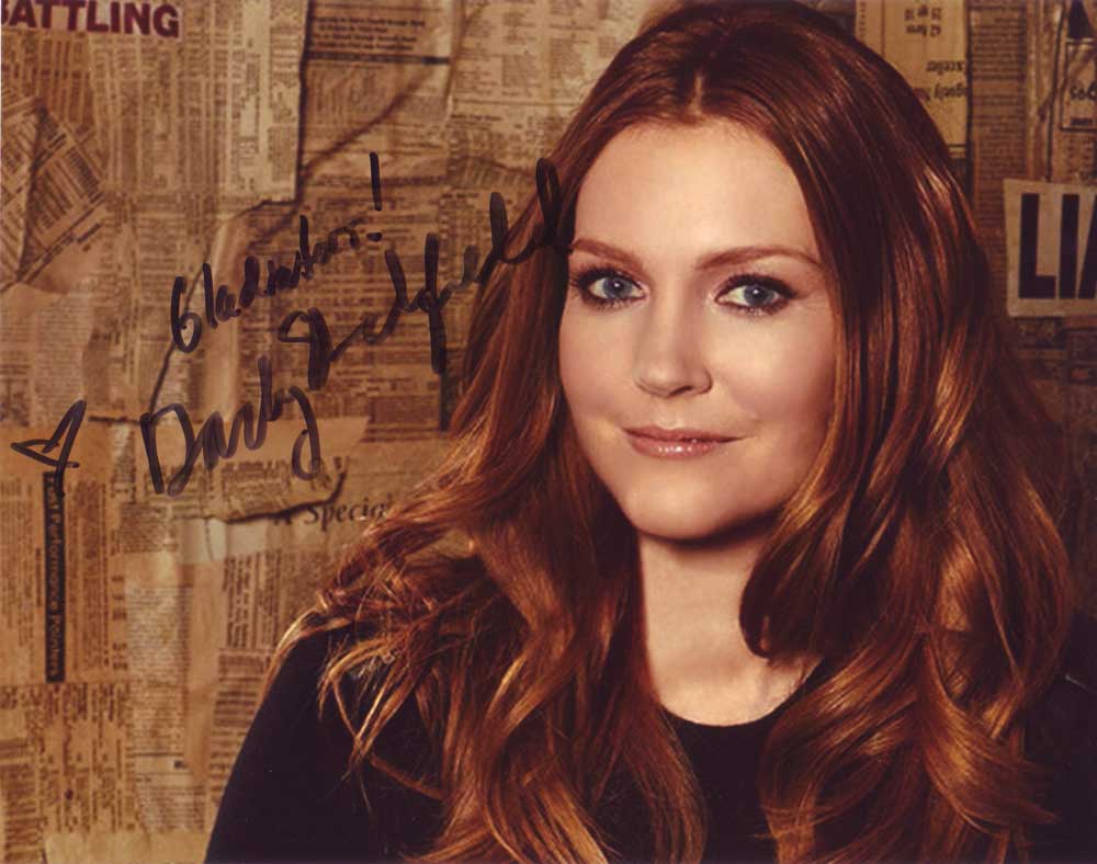 Darby Stanchfield in-person autographed photo