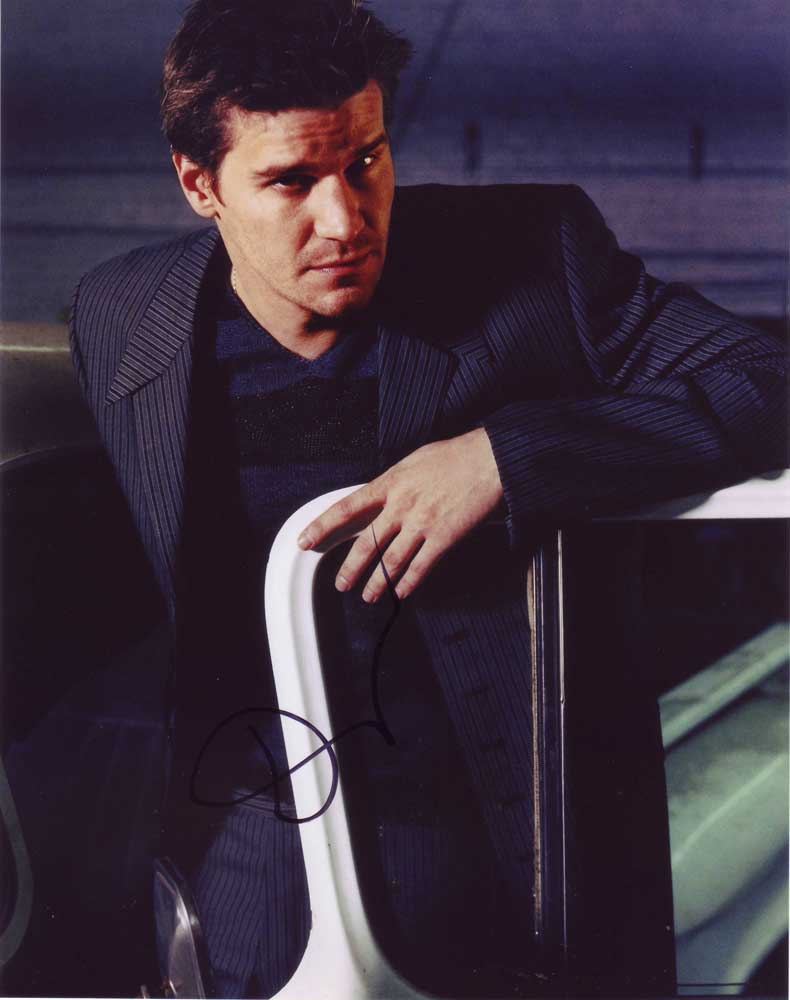 David Boreanaz in-person autographed photo