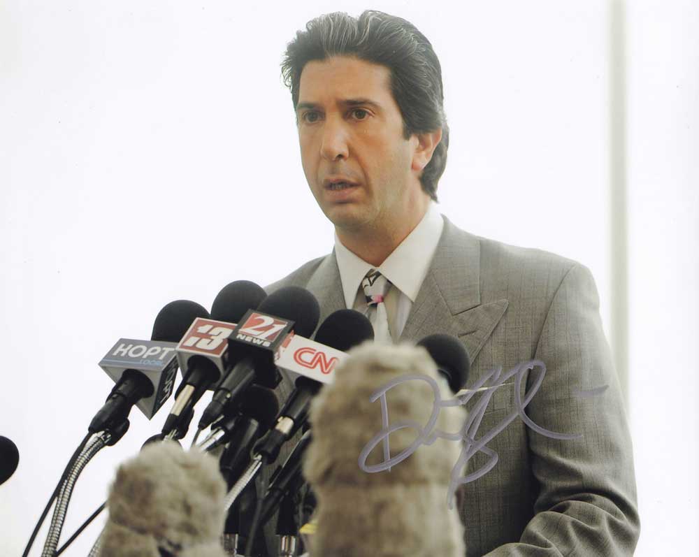 David Schwimmer in-person autographed photo