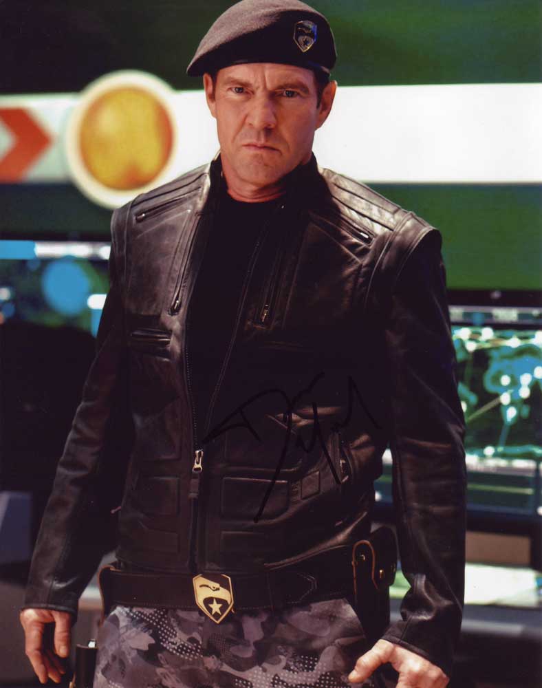 Dennis Quaid in-person autographed photo