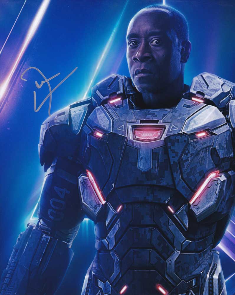 Don Cheadle in-person autographed photo