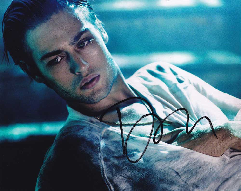 Douglas Booth in-person autographed photo