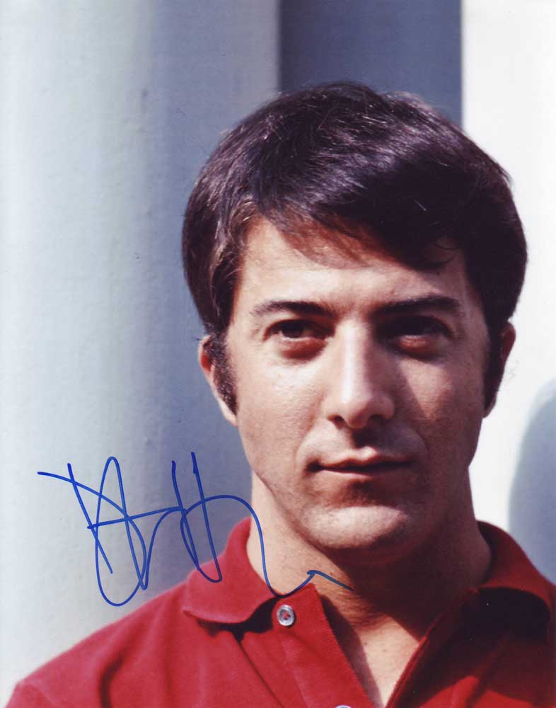 Dustin Hoffman in-person autographed photo