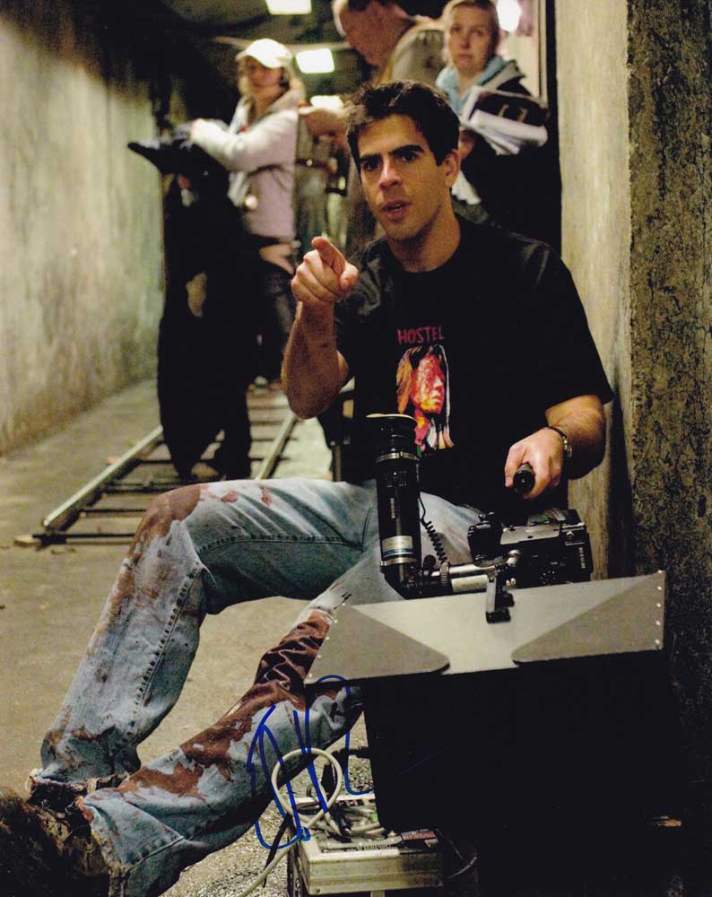 Eli Roth in-person autographed photo