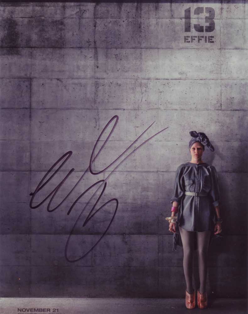 Elizabeth Banks in-person autographed photo Hunger Games