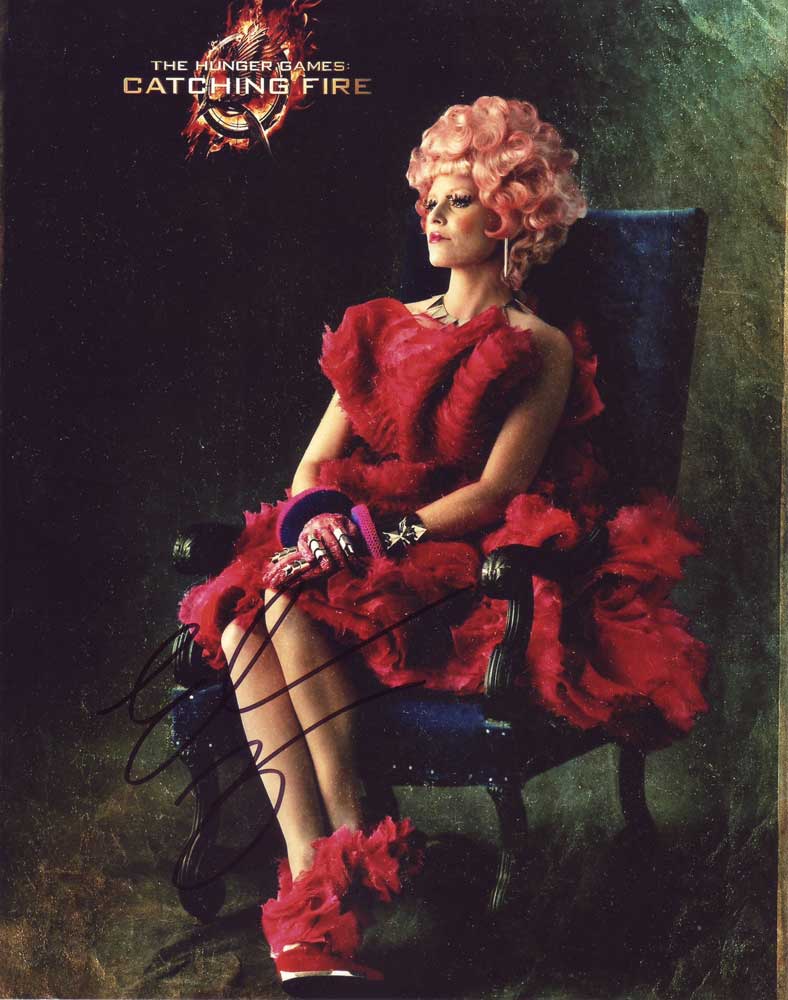 Elizabeth Banks in-person autographed photo Hunger Games