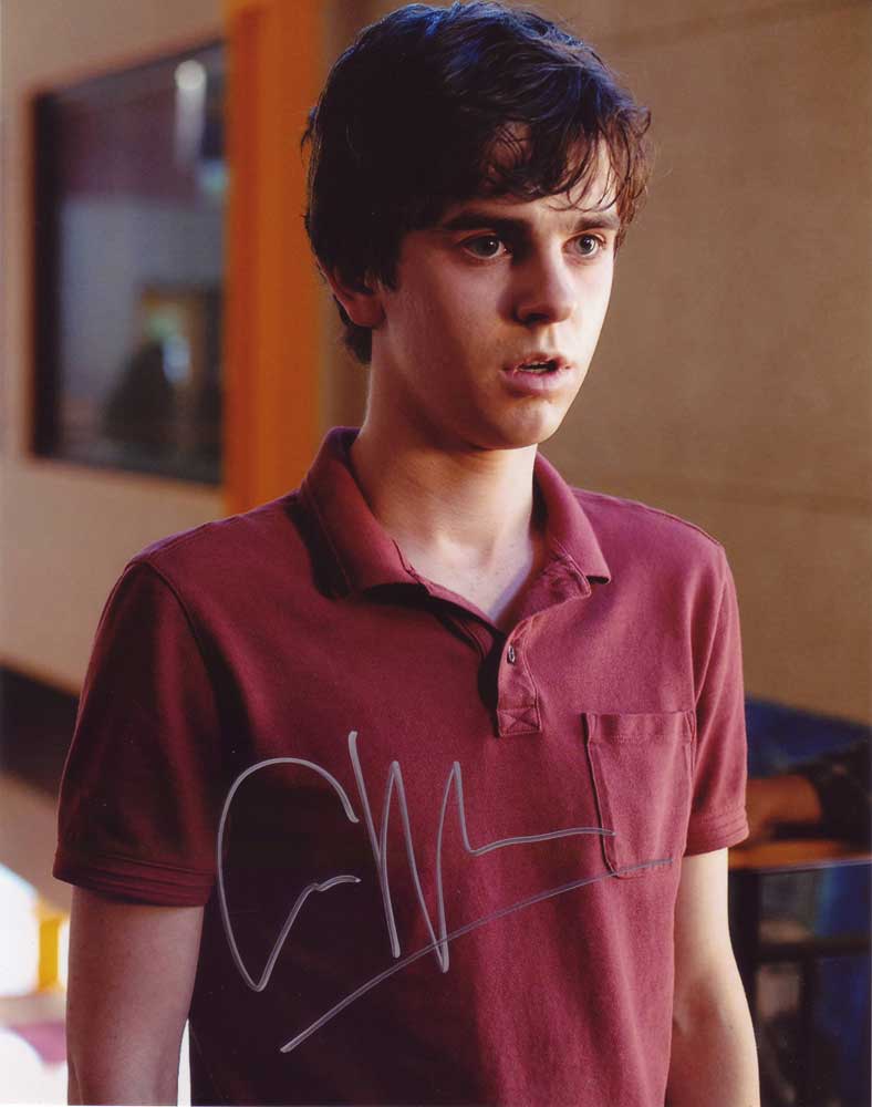 Freddie Highmore In-person Autographed Photo