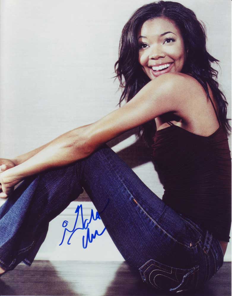 Gabrielle Union in-person autographed photo