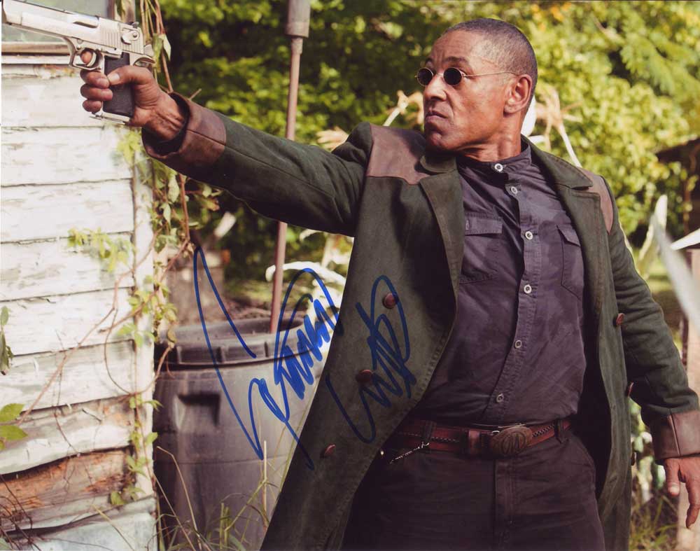 Giancarlo Esposito in-person autographed photo