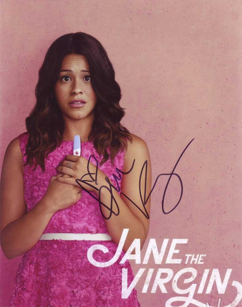 Gina Rodriguez in-person autographed photo