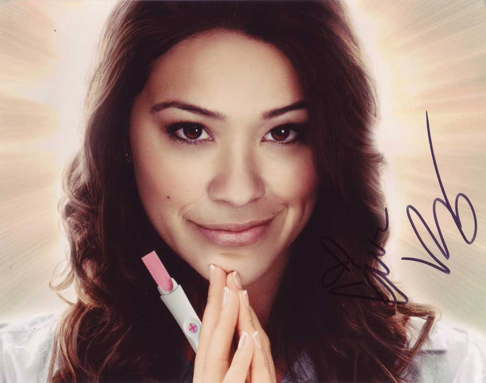 Gina Rodriguez in-person autographed photo