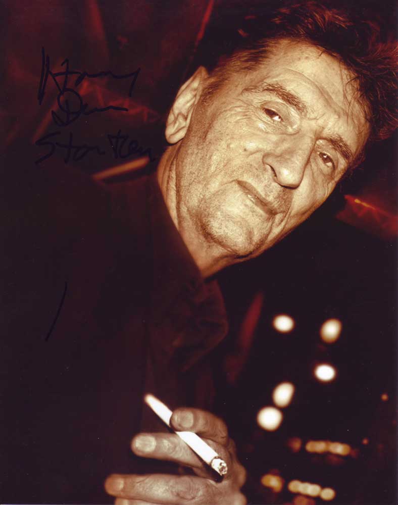 Harry Dean Stanton in-person autographed photo