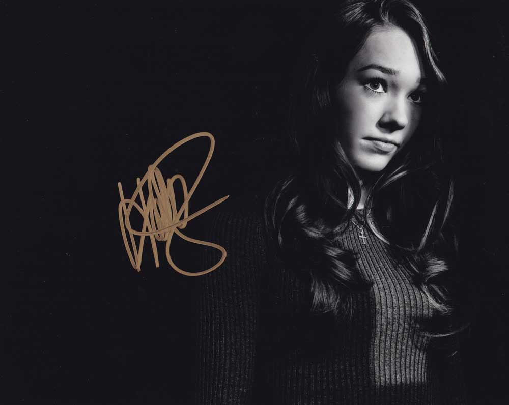 Holly Taylor in-person autographed photo