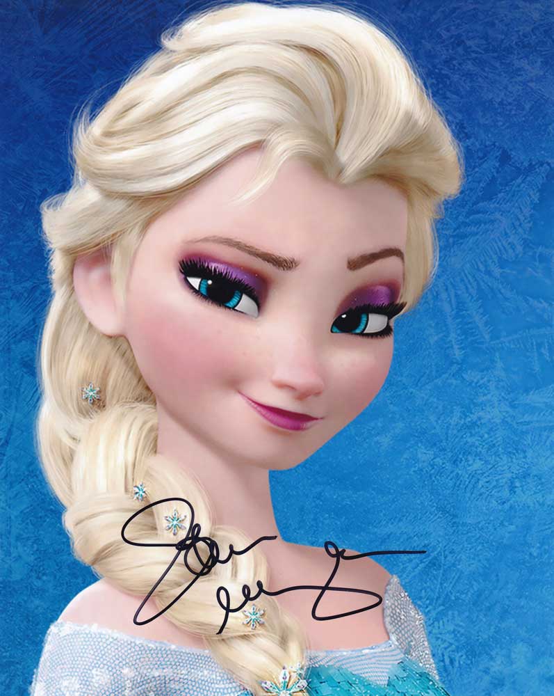 Idina Menzel In-person Autographed Photo