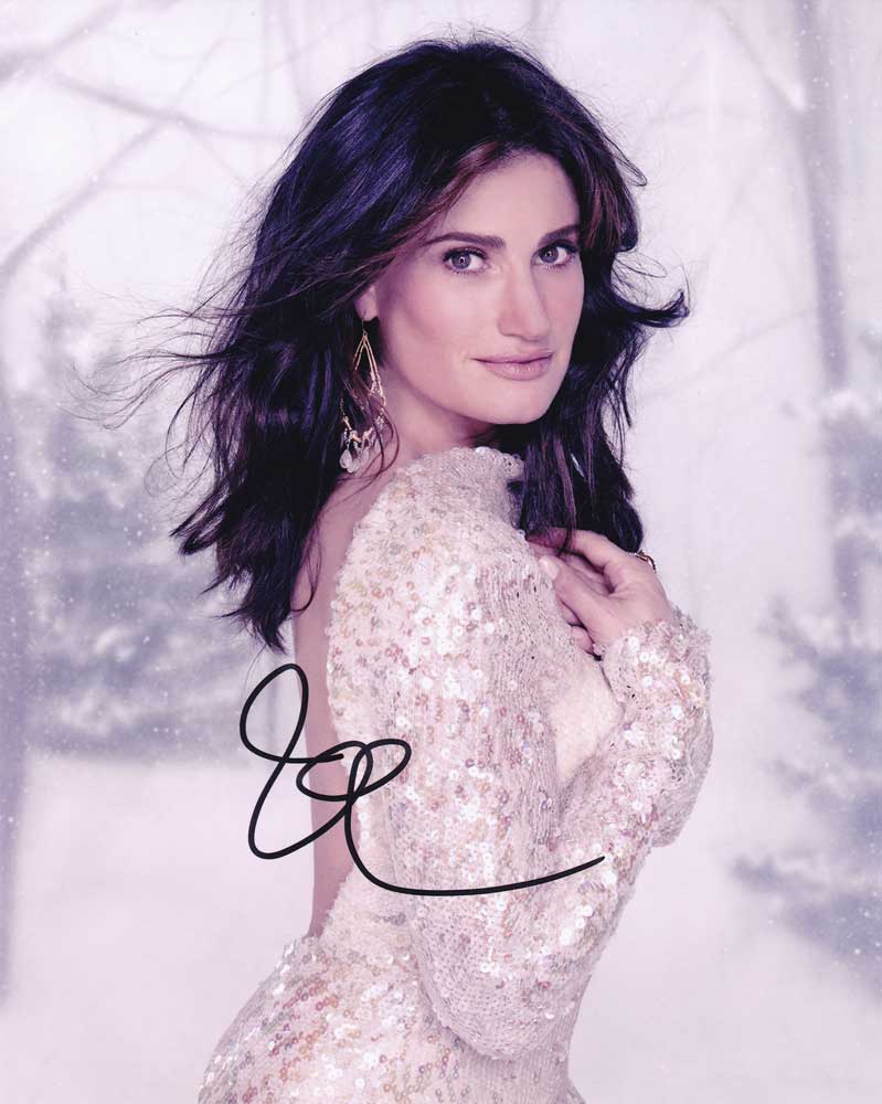 Idina Menzel In-person Autographed Photo