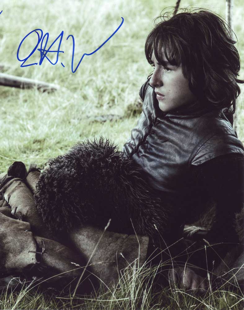 Isaac Hempstead Wright in-person autographed photo