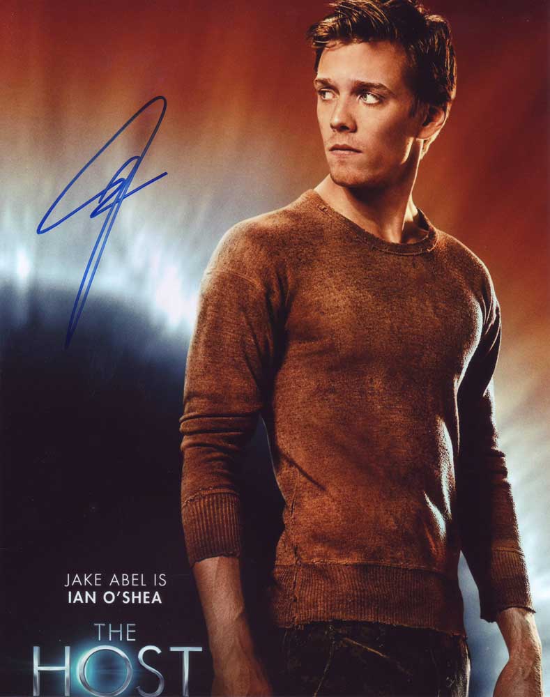 Jake Abel in-person autographed photo