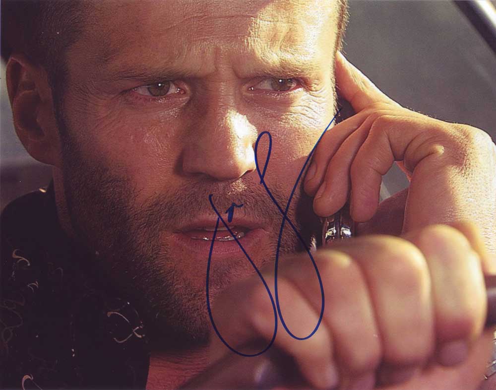 Jason Statham in-person autographed photo