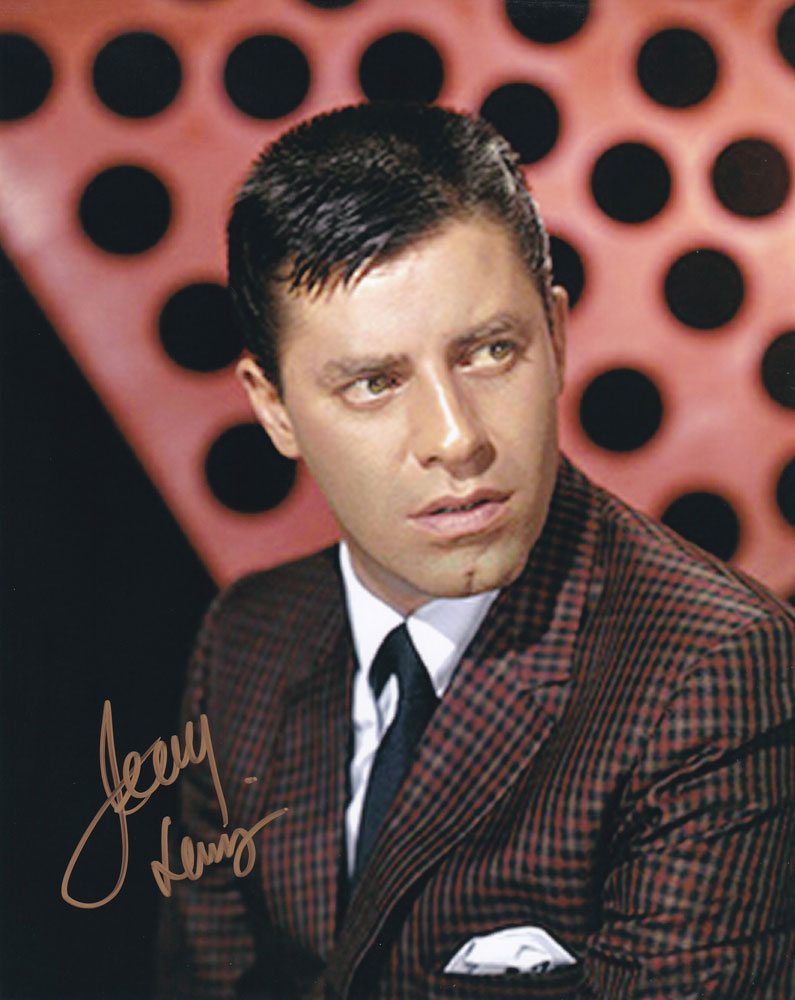 Jerry Lewis in-person autographed photo