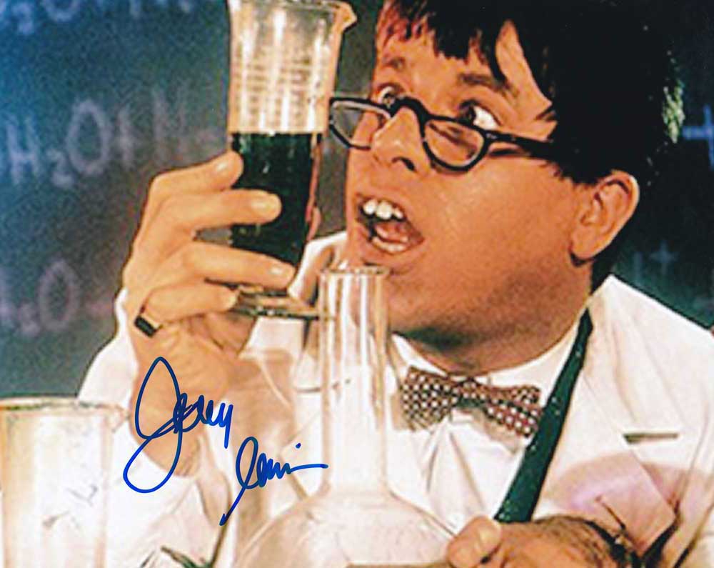 Jerry Lewis in-person autographed photo