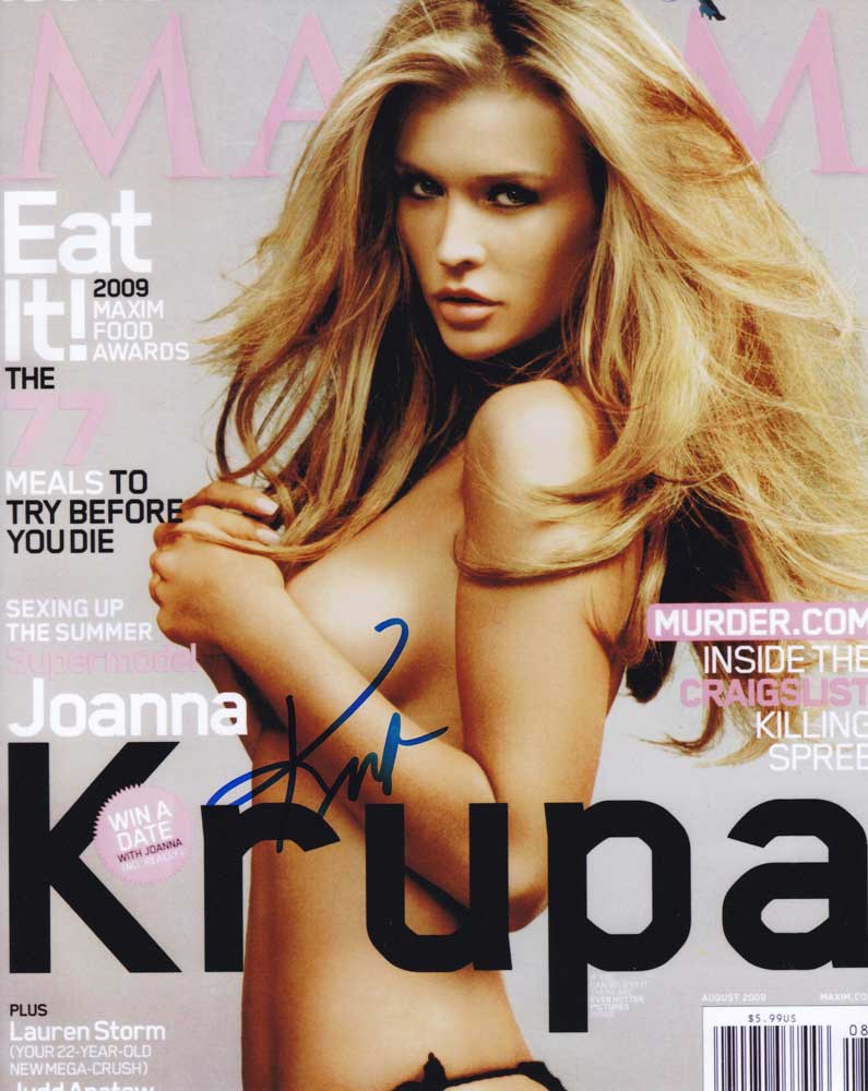 Joanna Krupa in-person autographed photo