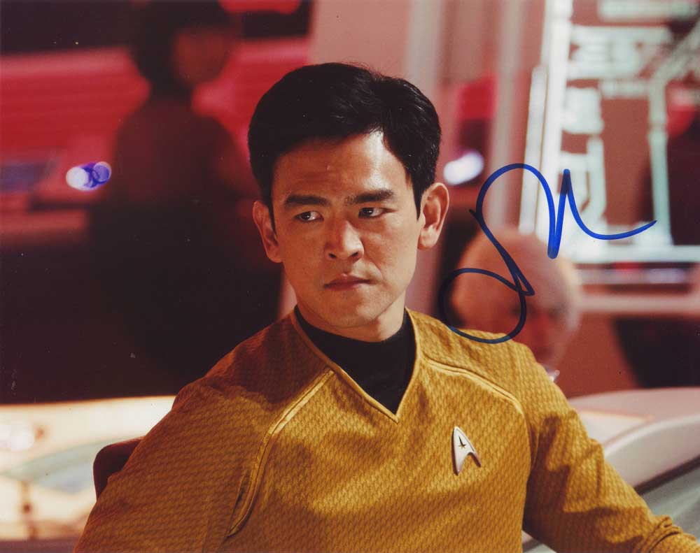 John Cho in-person autographed photo