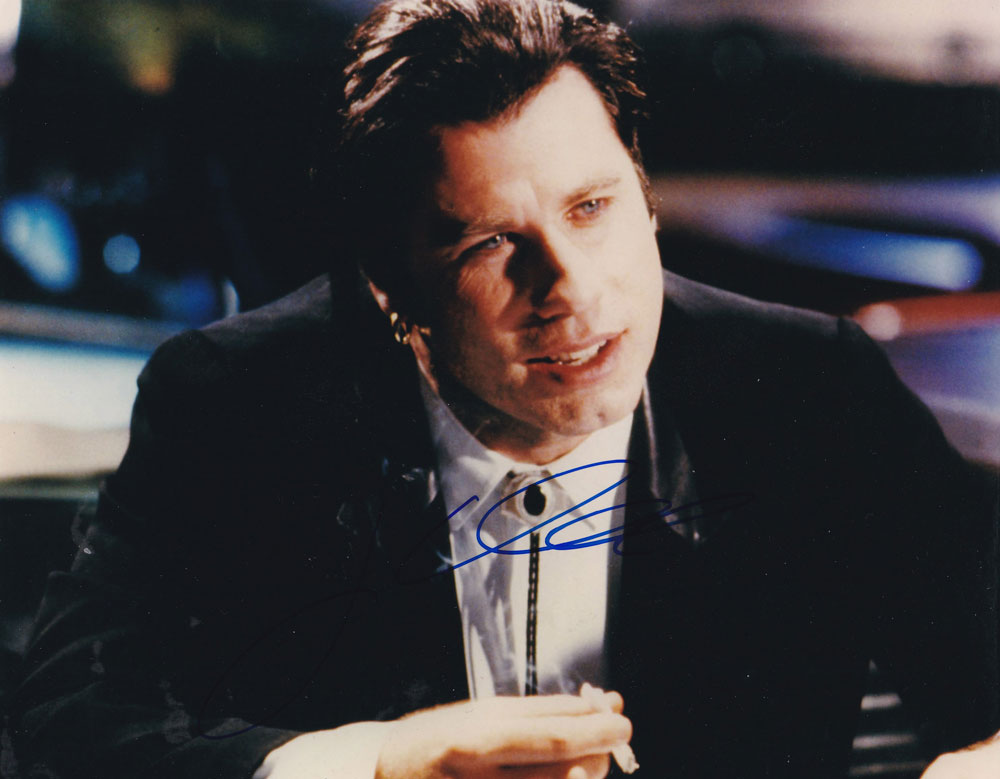 John Travolta In-person autographed photo