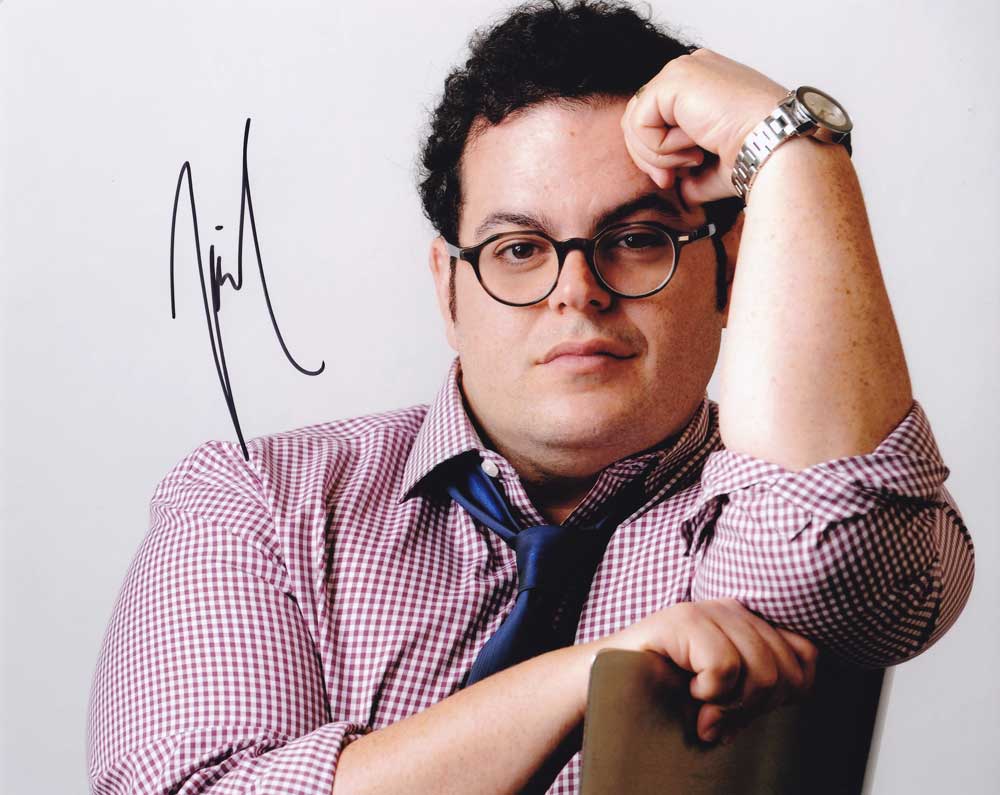 Josh Gad in-person autographed photo