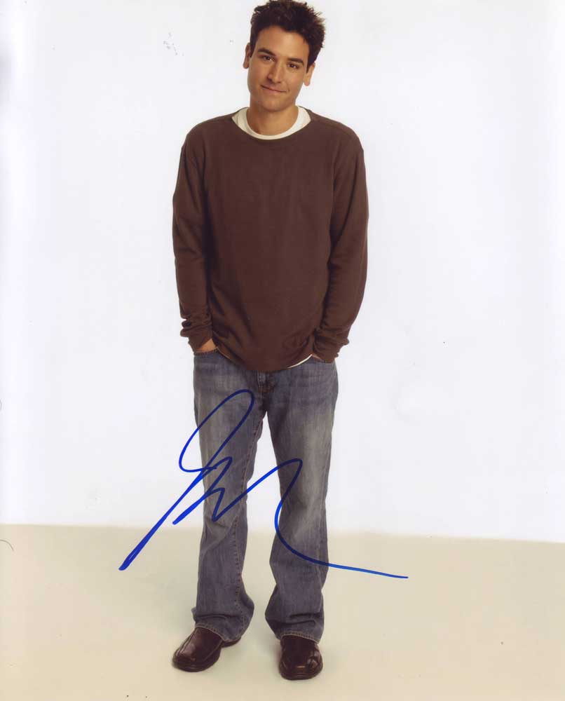 Josh Radnor in-person autographed photo