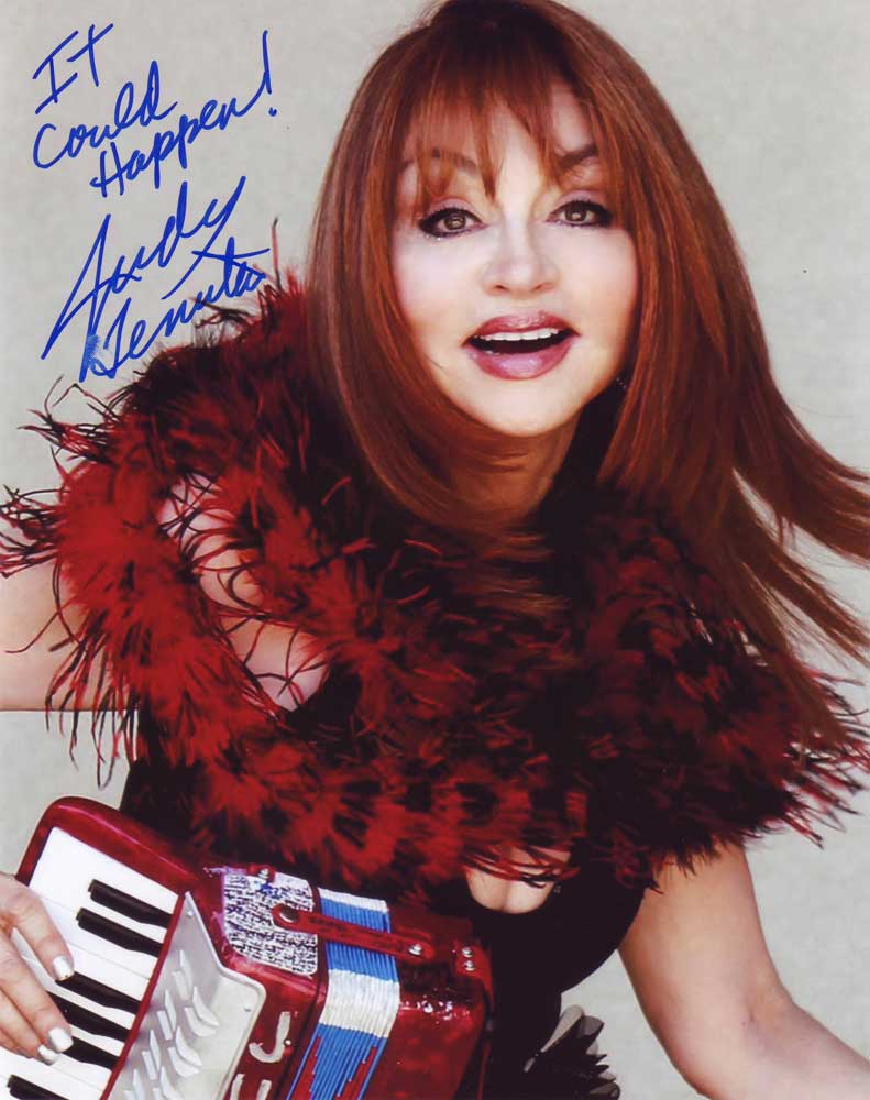 Judy Tenuta in-person autographed photo