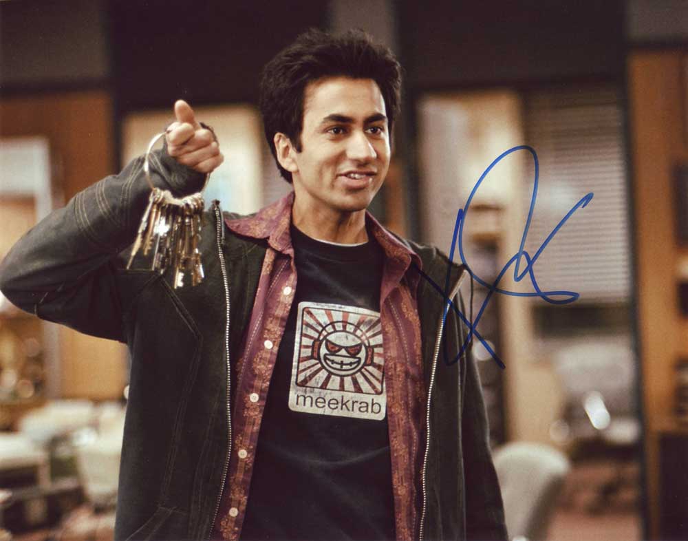 Kal Penn in-person autographed photo