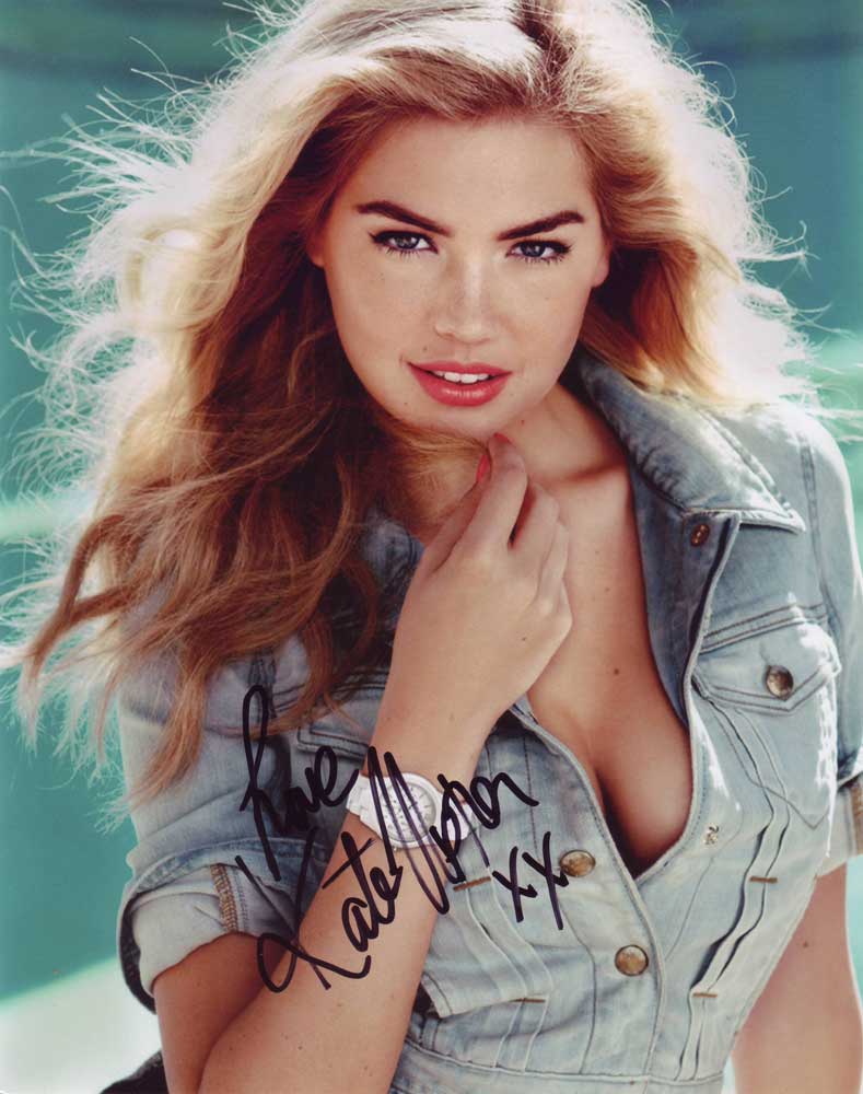 Kate Upton In-person Autographed Photo