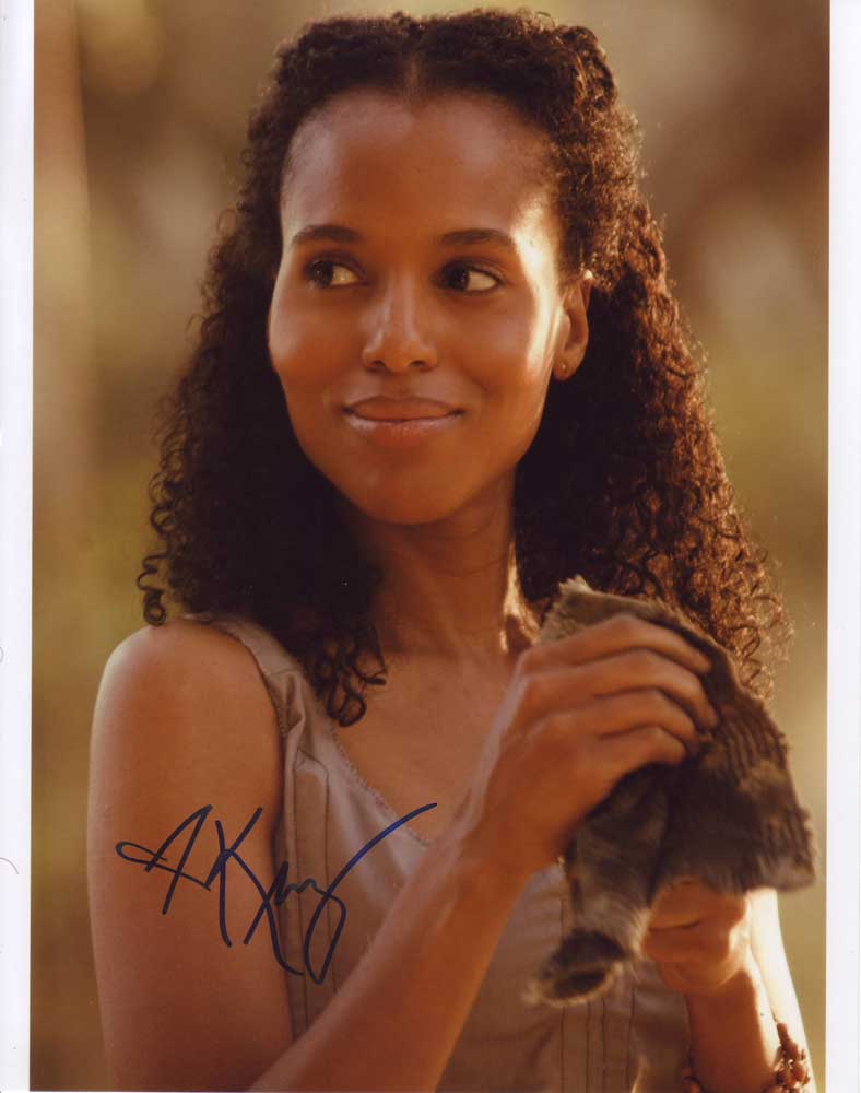 Kerry Washington in-person autographed photo